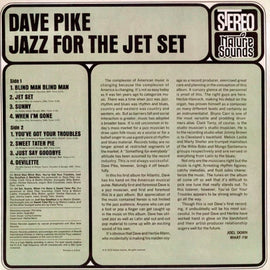 Dave Pike ‎– Jazz For The Jet Set