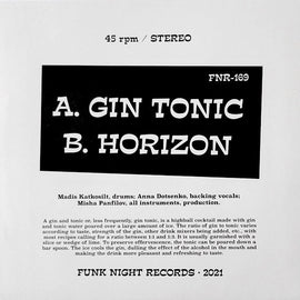 Misha Panfilov Sound Combo ‎– Gin Tonic / Horizon