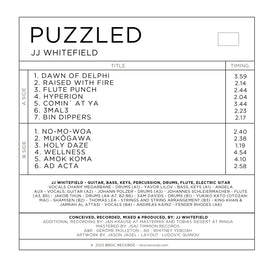 JJ Whitefield – Puzzled (Colored / Hand Numbered)