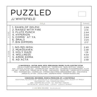 JJ Whitefield – Puzzled (Colored / Hand Numbered)