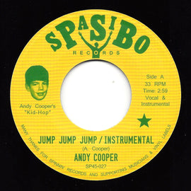 Andy Cooper ‎– Let me be me / Instrumental - Jump jump jump / instrumental