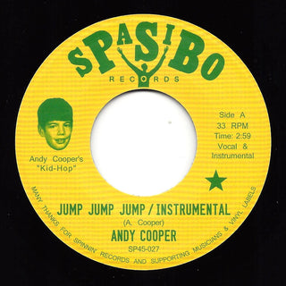 Andy Cooper ‎– Let me be me / Instrumental - Jump jump jump / instrumental