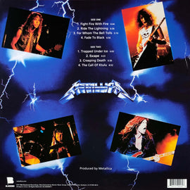 Metallica ‎– Ride The Lightning (Blue)
