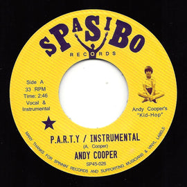 Andy Cooper  ‎– P.a.r.t.y / instrumental