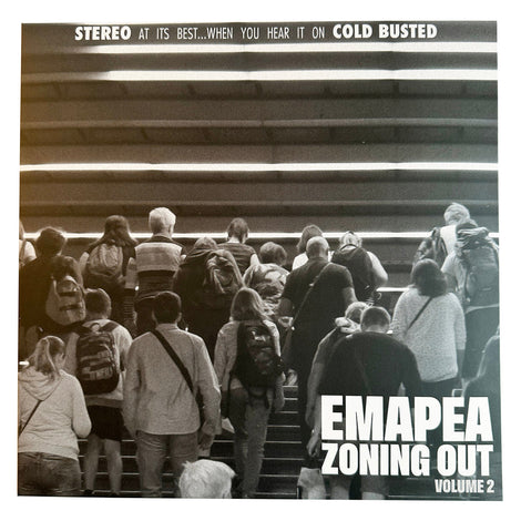Emapea ‎– Zoning Out Volume 2 (White & Black Marbled)