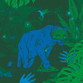 Kind & Kinky Zoo ‎– Swamp! (Blue)