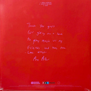 Mac Miller ‎– NPR Music Tiny Desk Concert (Blue Translucent)