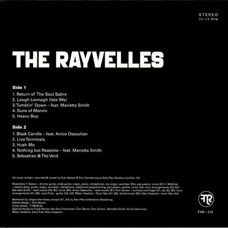 The Rayvelles ‎– The Rayvelles