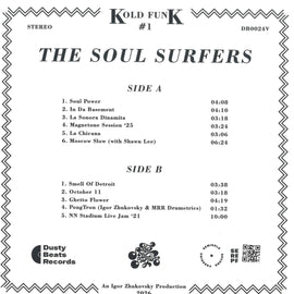 The Soul Surfers – Kold Funk #1 (Black & Blue Splatter)