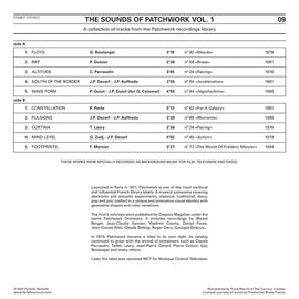 The Sounds Of Patchwork Vol. 1