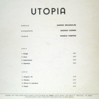 Sandro Brugnolini ‎– Utopia