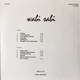 Sven Wunder - Wabi Sabi