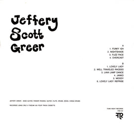 Jeffery Scott Greer - Schematics For A Blank Stare - Volume Two