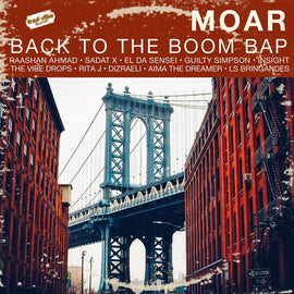 Moar ‎– Back To The Boom Bap (Red Marble)